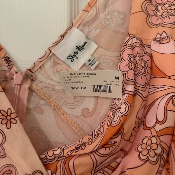 NWT Colorful Spring Dress - Picture 4 of 4